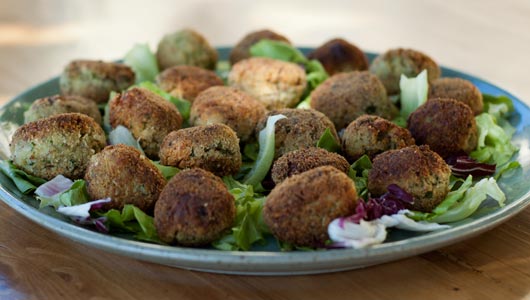 Eggplant croquettes
